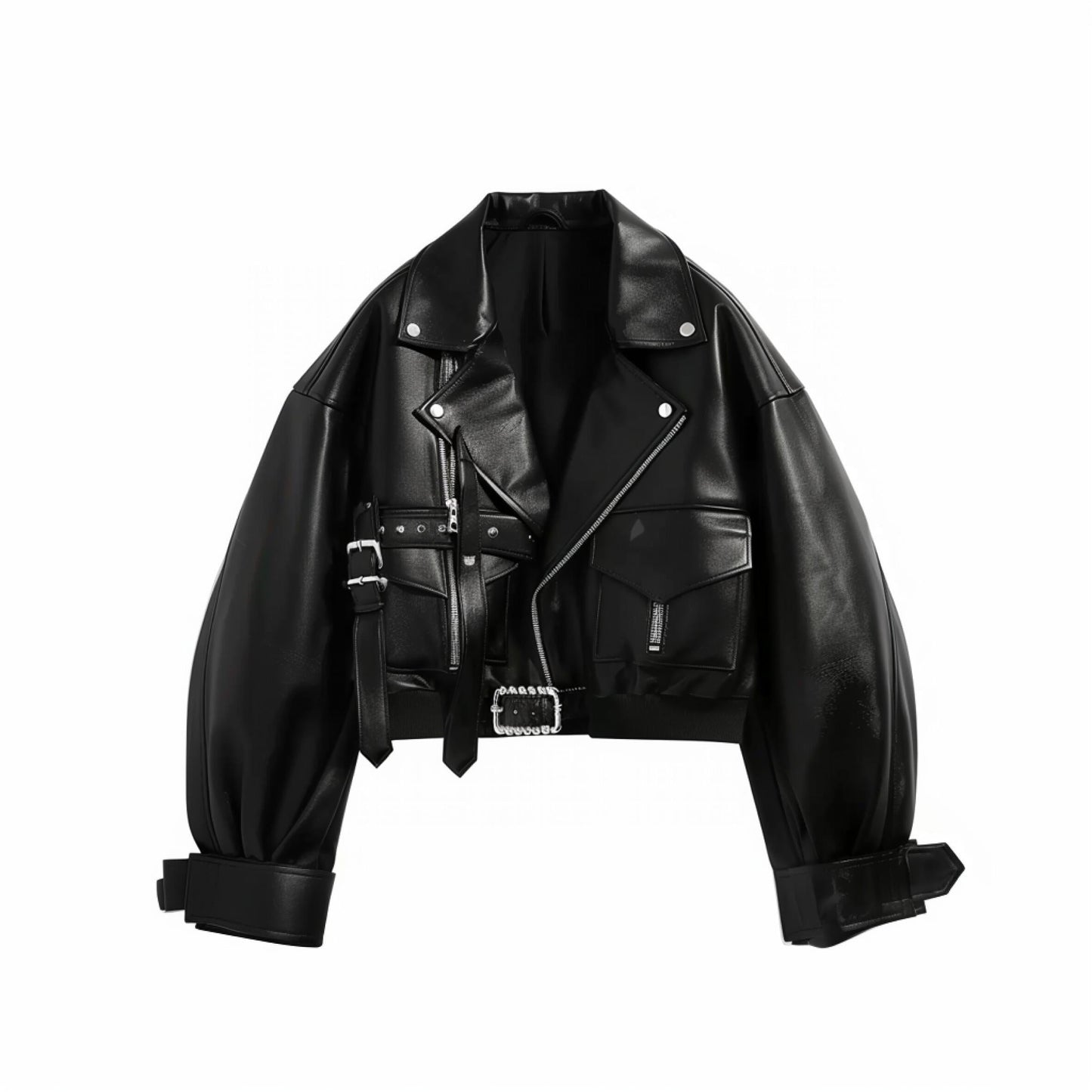 Fake Leather Jacket